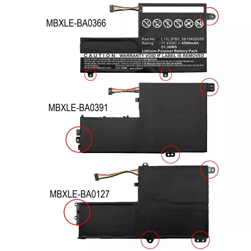 CoreParts MBXLE-BA0127 klēpjdatora akumulators