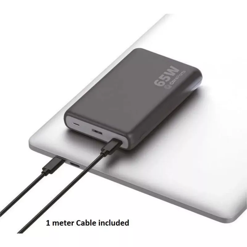 CoreParts MBX-PB006 ārējais akumulators Litija-jonu (Li-Ion) 20000 mAh Melns