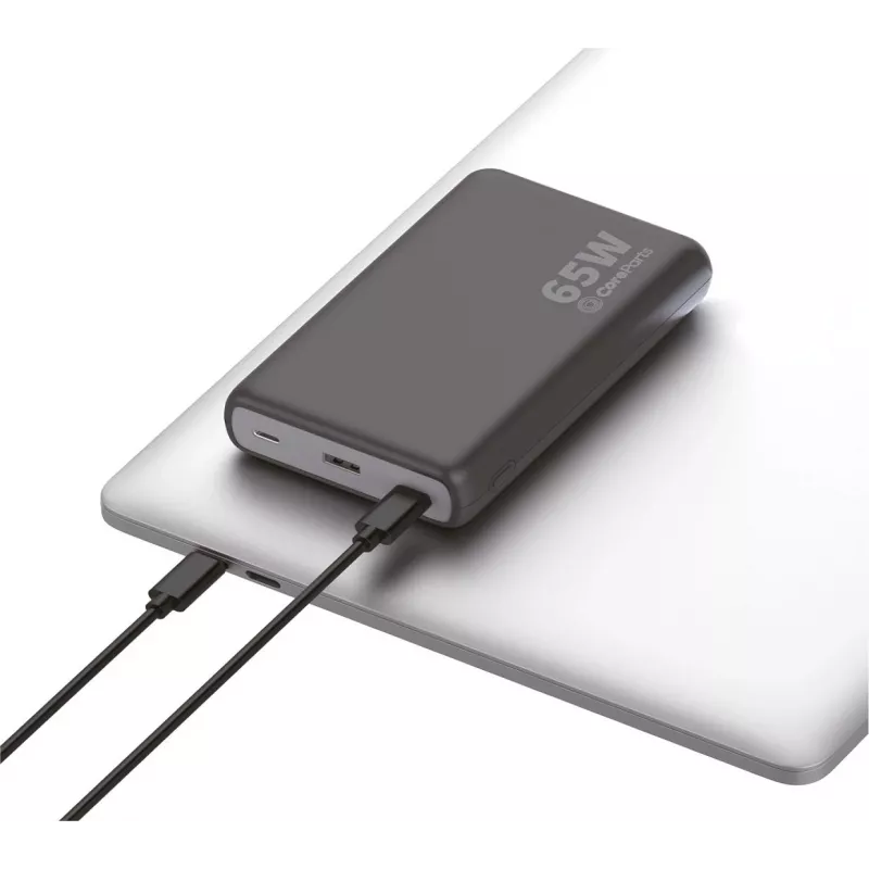 CoreParts MBX-PB006 ārējais akumulators Litija-jonu (Li-Ion) 20000 mAh Melns