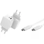 CoreParts MBXUSB-AC0014 mobilais lādētājs universāls Balts AC Ātrā uzlāde Iekštelpu