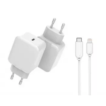 CoreParts MBXUSB-AC0015 mobilais lādētājs universāls Balts AC Ātrā uzlāde Iekštelpu