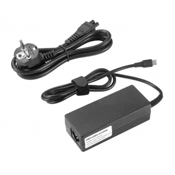 CoreParts MBXUSBC-AC0009 tīkla adapteris / invertors 65 W melns