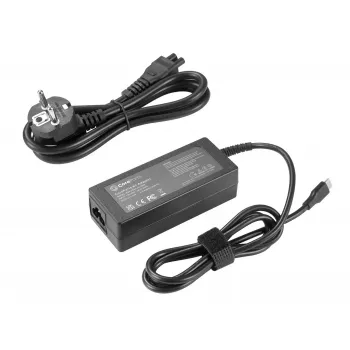 CoreParts MBXUSBC-AC0009 tīkla adapteris / invertors 65 W melns