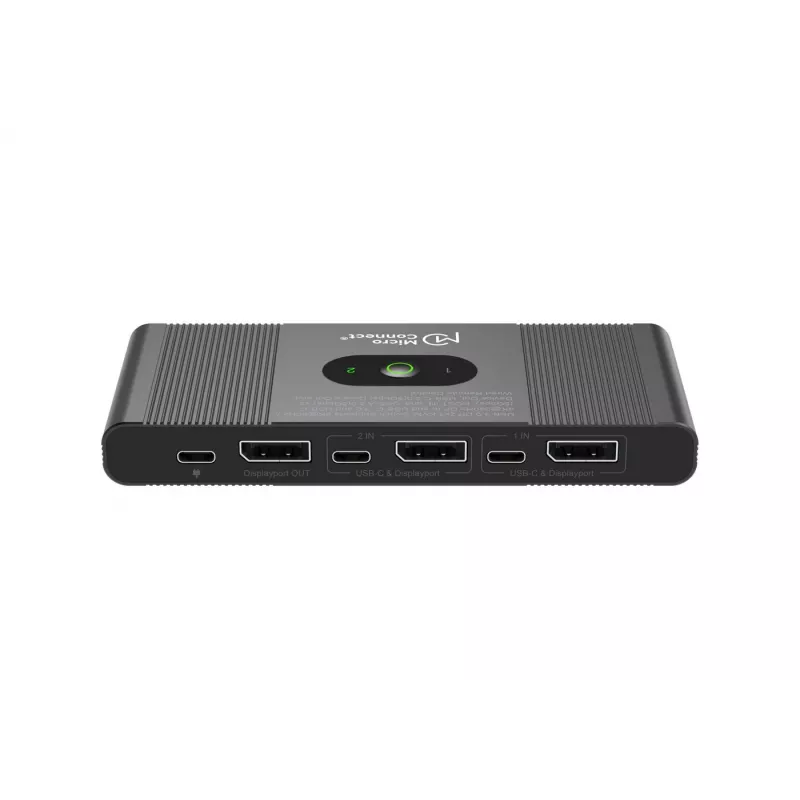 KVM slēdzis MicroConnect MC-DP-KVM202K 2 porti DisplayPort