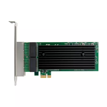 Tīkla karte PCIe x1 MicroConnect MC-PCIEX1-82575-Q ar Intel 82575 kontrolieri