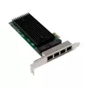 Tīkla karte PCIe x1 MicroConnect MC-PCIEX1-82575-Q ar Intel 82575 kontrolieri