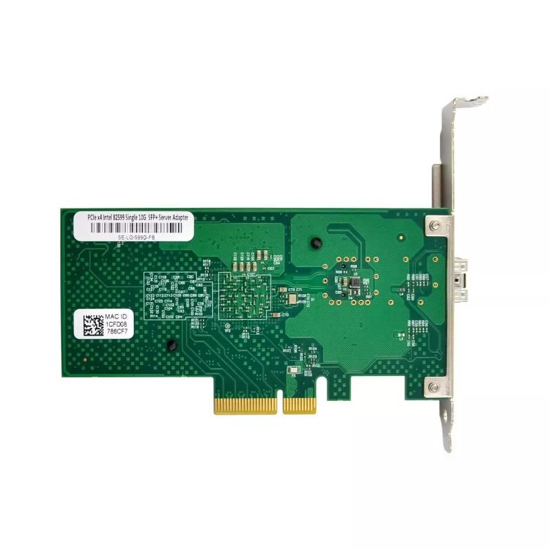 Tīkla karte MicroConnect X520-DA1 PCIe x4 — Divportu 10GbE SFP+