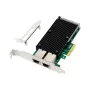 Tīkla karte MicroConnect X550-T2 PCIe x4 Divu Portu 10GbE