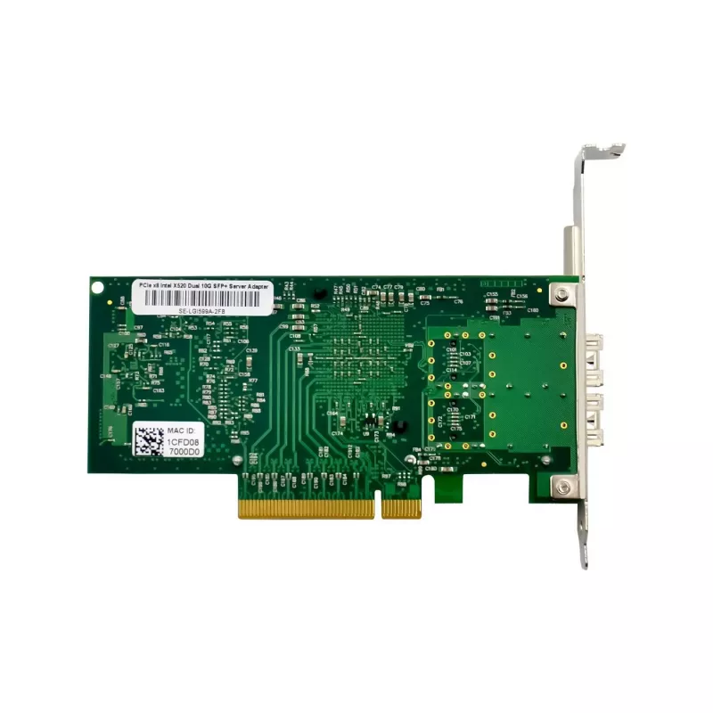 Tīkla karte MicroConnect MC-PCIEX8-X520-DA2 PCIe x8 divu portu 10GbE