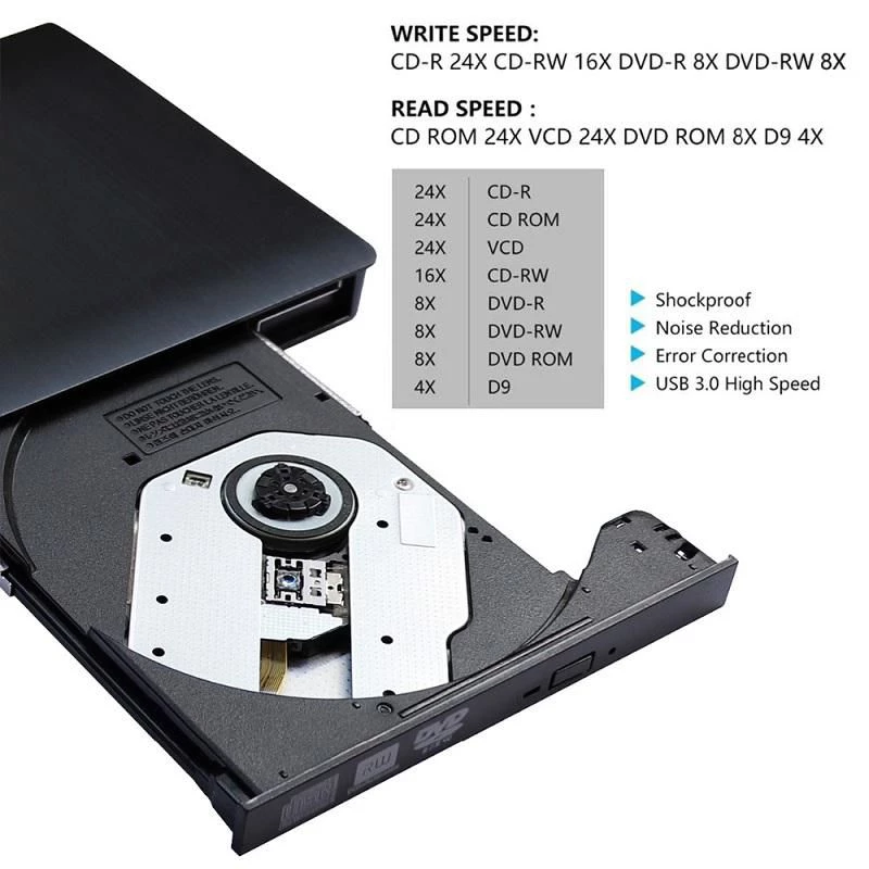 CoreParts MS-DVDRW-3.0-013 optiskais diskdzinis All-in-One datoram