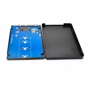 CoreParts MSNX1001B ārējais korpuss SSD diskam, 2.5 collu, melns