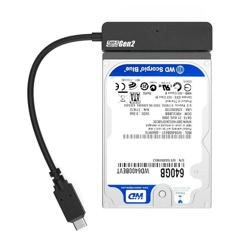 CoreParts MSUB3305 ārējais korpuss cietajiem diskiem un SSD, melns