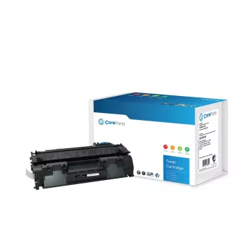 CoreParts Toner Black CE505A, 2300 lpp, Melns, 1 gab.