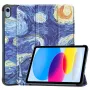 CoreParts TABX-IP10-COVER13 planšetdatora maciņš 27.7 cm (10.9 collu) Flip maciņš Zils, Zaļš, Oranžs, Balts, Dzeltens