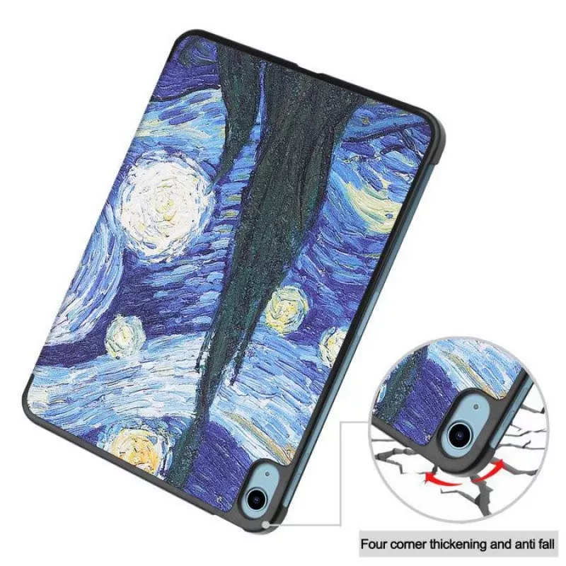 CoreParts TABX-IP10-COVER13 planšetdatora maciņš 27.7 cm (10.9 collu) Flip maciņš Zils, Zaļš, Oranžs, Balts, Dzeltens