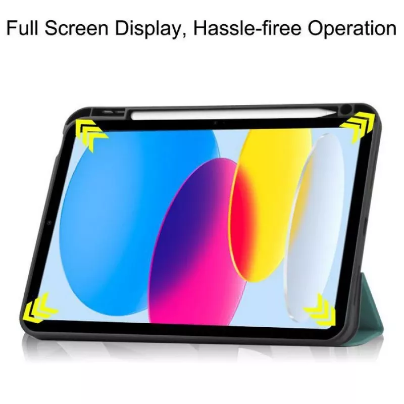 CoreParts TABX-IP10-COVER25 planšetes maciņš 27.7 cm (10.9 collu) atlokāms vāciņš Zaļš