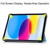 CoreParts TABX-IP10-COVER5 planšetdatora maciņš 27.7 cm (10.9 collu) Flip vāciņš Zils