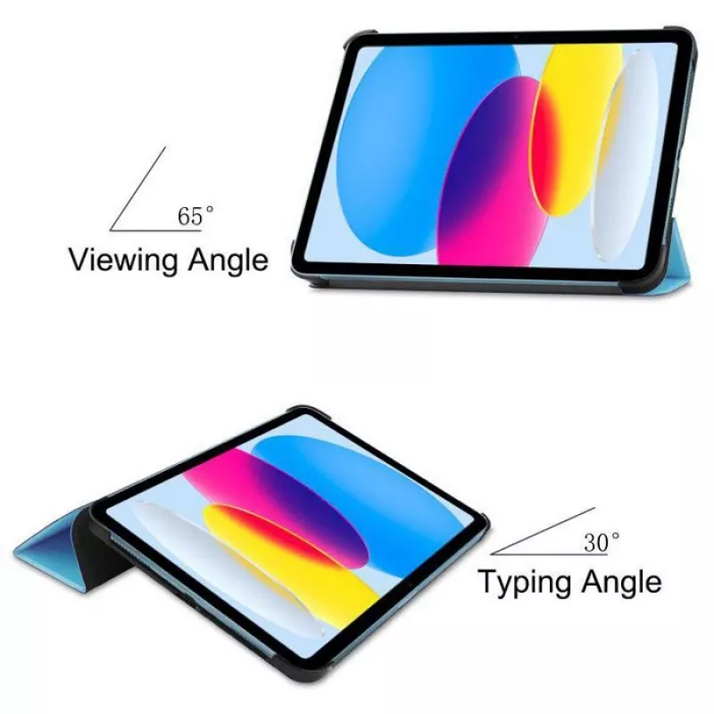 CoreParts TABX-IP10-COVER5 planšetdatora maciņš 27.7 cm (10.9 collu) Flip vāciņš Zils