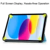 CoreParts TABX-IP10-COVER5 planšetdatora maciņš 27.7 cm (10.9 collu) Flip vāciņš Zils