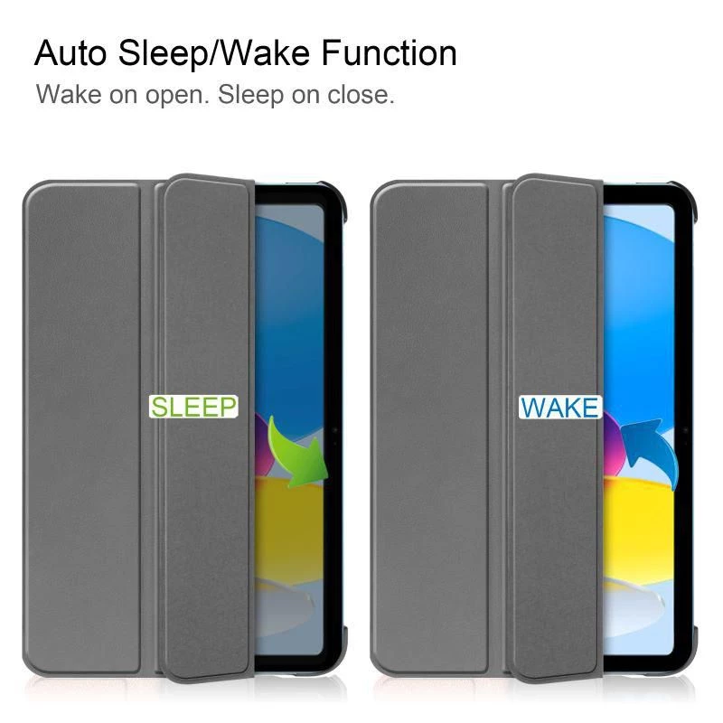 CoreParts TABX-IP10-COVER7 planšetdatora maciņš 27.7 cm (10.9 collu) Flip Case Pelēks