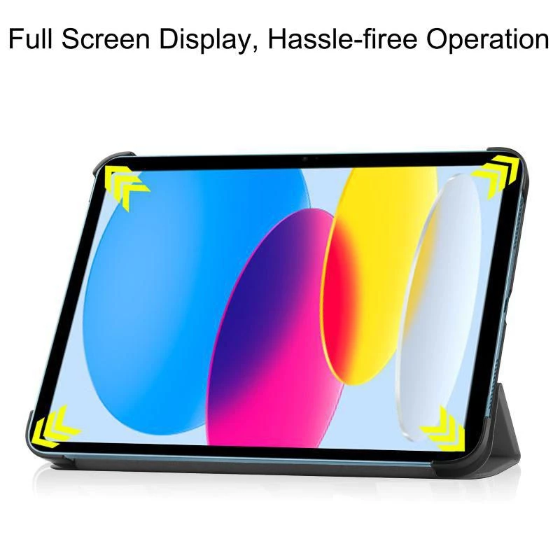 CoreParts TABX-IP10-COVER7 planšetdatora maciņš 27.7 cm (10.9 collu) Flip Case Pelēks