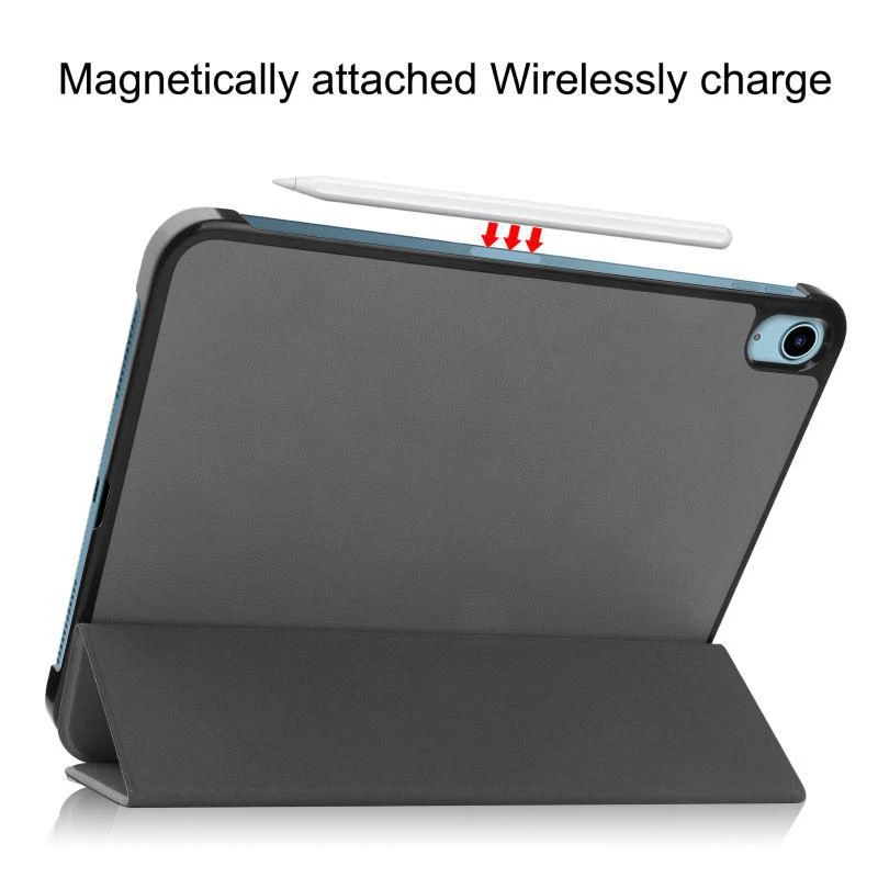 CoreParts TABX-IP10-COVER7 planšetdatora maciņš 27.7 cm (10.9 collu) Flip Case Pelēks