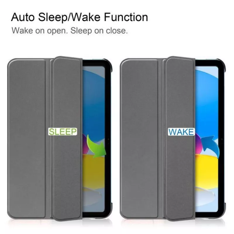 CoreParts TABX-IP10-COVER7 planšetdatora maciņš 27.7 cm (10.9 collu) Flip Case Pelēks