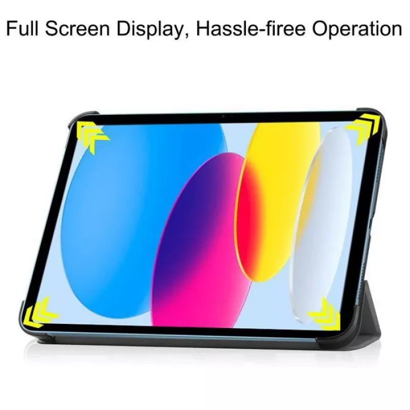 CoreParts TABX-IP10-COVER7 planšetdatora maciņš 27.7 cm (10.9 collu) Flip Case Pelēks