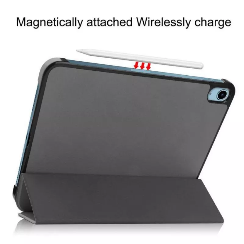 CoreParts TABX-IP10-COVER7 planšetdatora maciņš 27.7 cm (10.9 collu) Flip Case Pelēks