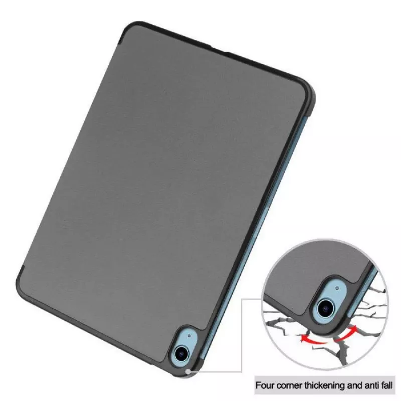 CoreParts TABX-IP10-COVER7 planšetdatora maciņš 27.7 cm (10.9 collu) Flip Case Pelēks