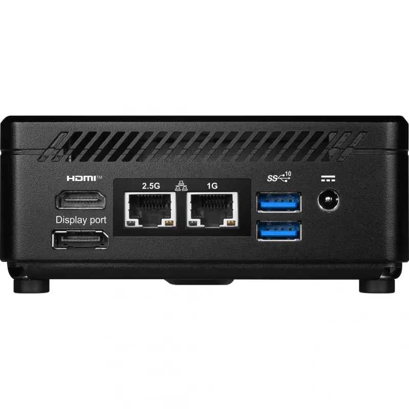 MSI Cubi 5 12M-001EU mini dators Intel® Core™ i7-1255U 16 GB DDR4 512 GB SSD Windows 11 Pro Melns