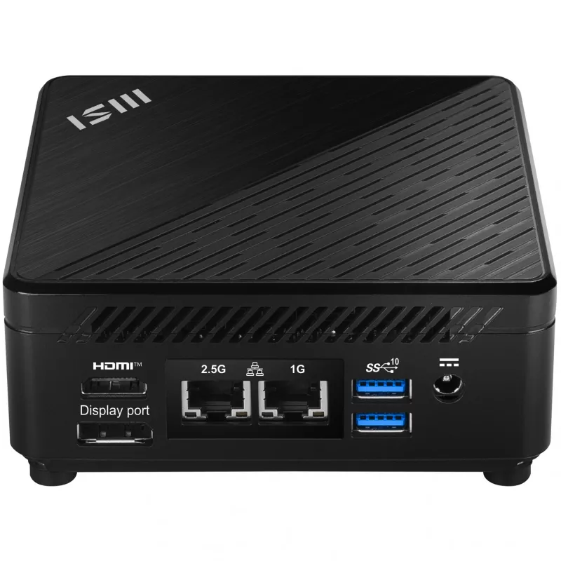 MSI Cubi 5 12M-001EU mini dators Intel® Core™ i7-1255U 16 GB DDR4 512 GB SSD Windows 11 Pro Melns