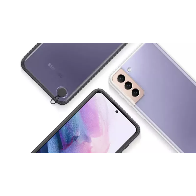 Samsung EF-GG996 mobilā telefona maciņš 17 cm (6,7 collas) Vāciņš Melns, Caurspīdīgs