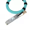 BlueOptics P08230-001-BO aktīvais optiskais kabelis AOC QSFP56–QSFP56, 10 m, ciāns