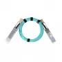 BlueOptics P08230-001-BO aktīvais optiskais kabelis AOC QSFP56–QSFP56, 10 m, ciāns