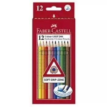 Akvareļzīmulis Faber-Castell Colour Grip 112412, 12 krāsas