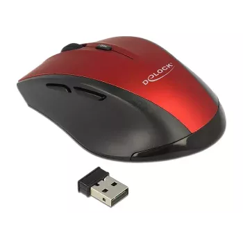 DeLOCK 12493 RF Bezvadu optiskā pele 1600 DPI