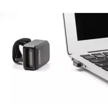 Valkājams svītrkodu skeneris DeLOCK 90607 1D 2D bezvadu Bluetooth