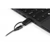 BakkerElkhuizen UltraBoard 950 V2 DE Qwertz vadu tastatūra, USB-C, šķērveida slēdži, QWERTZ, tumši pelēka, gaiši pelēka