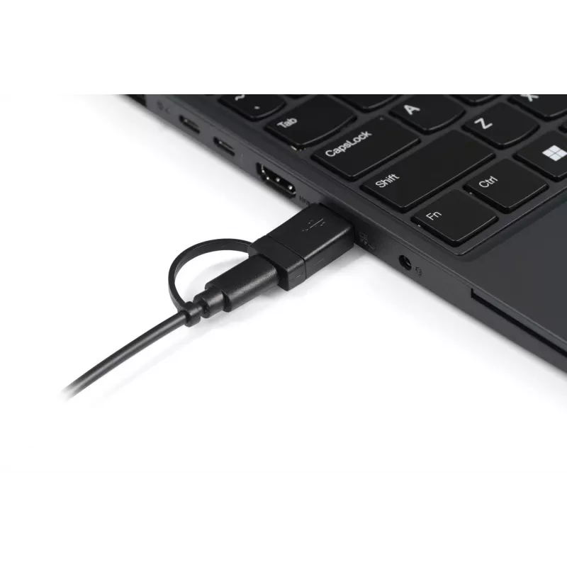 BakkerElkhuizen UltraBoard 950 V2 DE Qwertz vadu tastatūra, USB-C, šķērveida slēdži, QWERTZ, tumši pelēka, gaiši pelēka