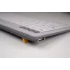 BakkerElkhuizen UltraBoard 950 V2 DE Qwertz vadu tastatūra, USB-C, šķērveida slēdži, QWERTZ, tumši pelēka, gaiši pelēka