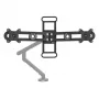 BakkerElkhuizen BE Universal Crossbar, 8 kg, 43.2 cm (17 inch), 88.9 cm (35 inch), 100 x 100 mm, augstuma regulēšana, melns