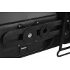 BakkerElkhuizen BE Universal Crossbar, 8 kg, 43.2 cm (17 inch), 88.9 cm (35 inch), 100 x 100 mm, augstuma regulēšana, melns