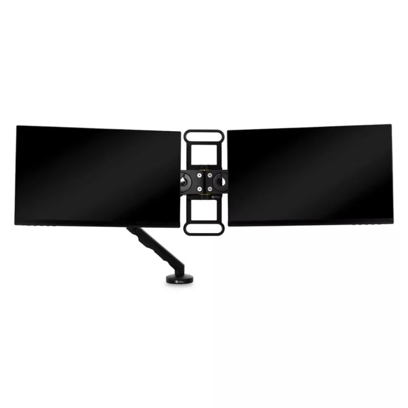 BakkerElkhuizen BE Universal Crossbar, 8 kg, 43.2 cm (17 inch), 88.9 cm (35 inch), 100 x 100 mm, augstuma regulēšana, melns