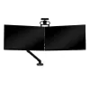 BakkerElkhuizen BE Universal Crossbar, 8 kg, 43.2 cm (17 inch), 88.9 cm (35 inch), 100 x 100 mm, augstuma regulēšana, melns