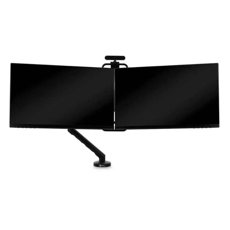 BakkerElkhuizen BE Universal Crossbar, 8 kg, 43.2 cm (17 inch), 88.9 cm (35 inch), 100 x 100 mm, augstuma regulēšana, melns