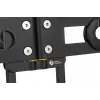 BakkerElkhuizen BE Universal Crossbar, 8 kg, 43.2 cm (17 inch), 88.9 cm (35 inch), 100 x 100 mm, augstuma regulēšana, melns