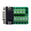 InLine 92501F savienotājs Spaiļu bloks / D-Sub 9 Melns, Zaļš
