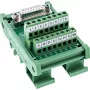 InLine 92502C spailu bloks / D-Sub 15 zaļš