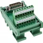 InLine 92502D D-Sub 15 spailu bloks, zaļš